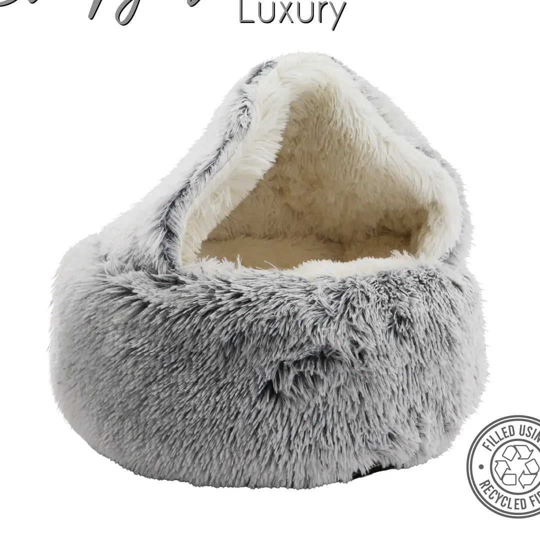 Sleepy Paws Luxury Plush Pet Cove For Cats or Dogs