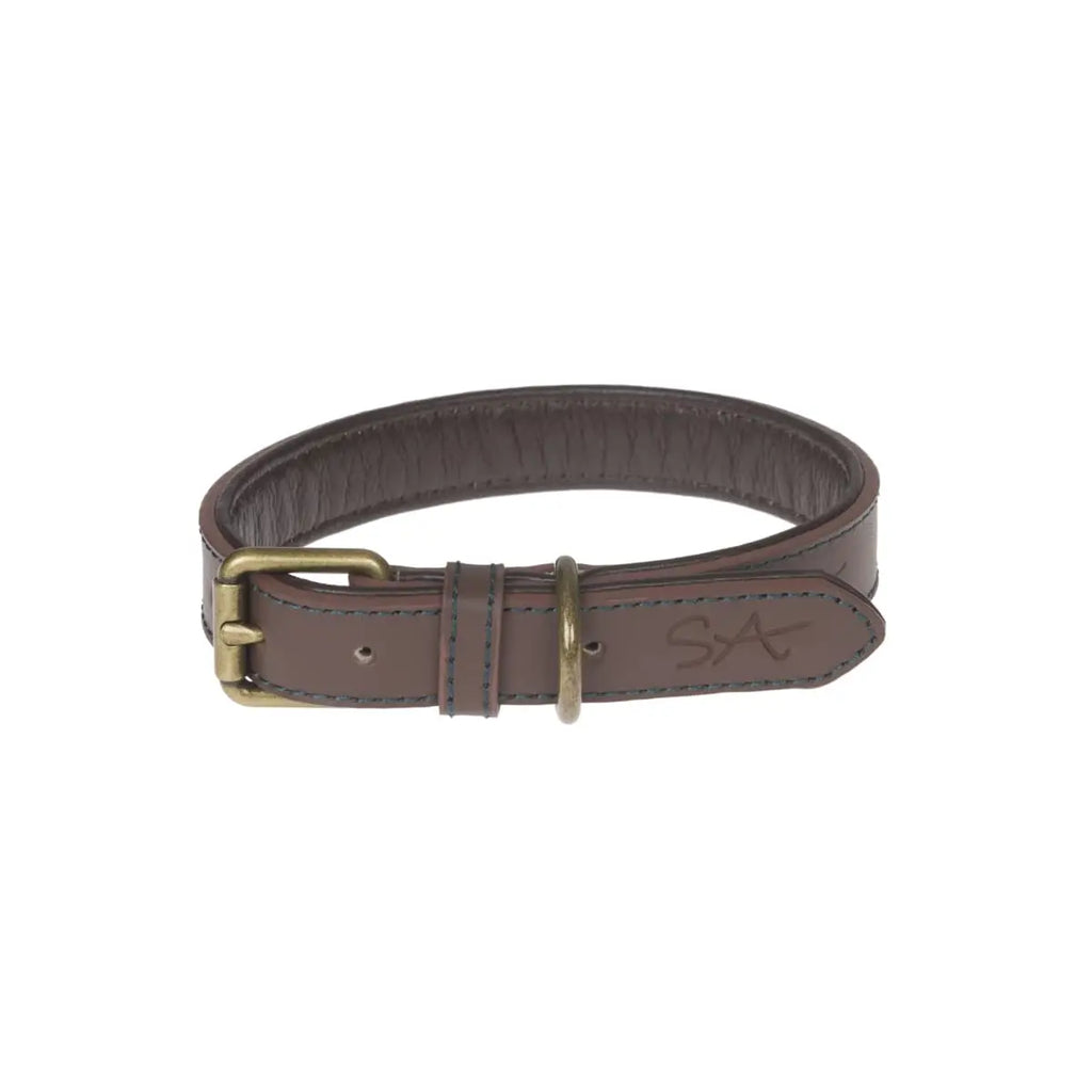Woof Leather Dog Collar