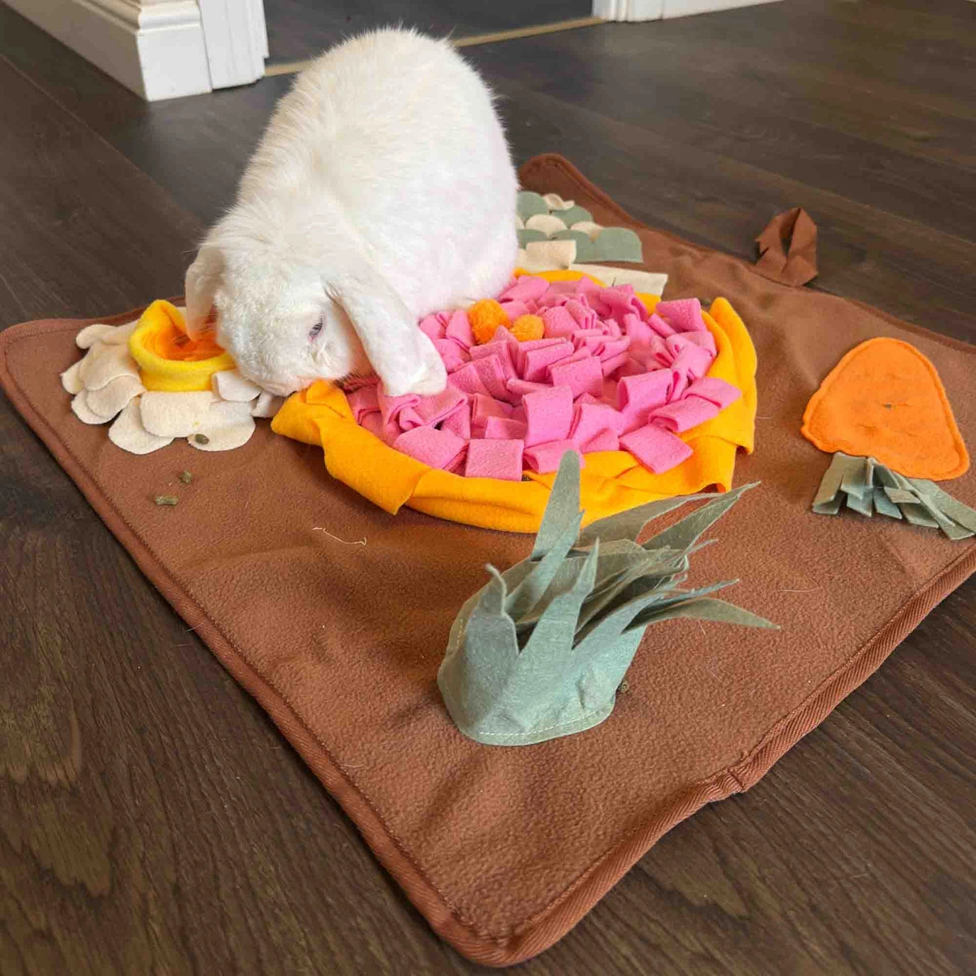 Burrow & Squeak Veg Patch Snuffle Mat For Foraging